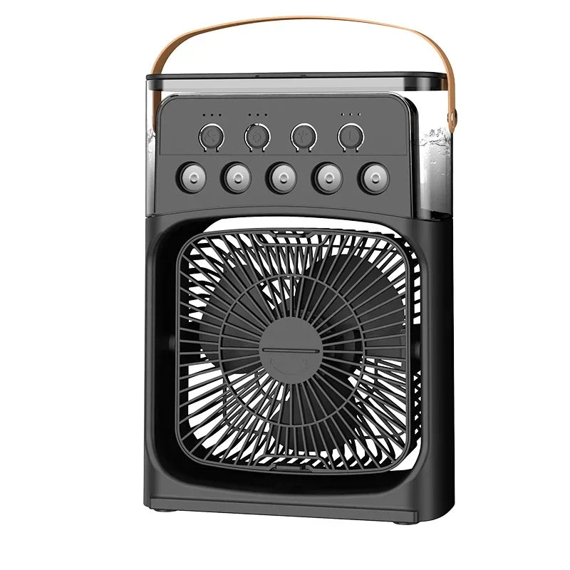 Portable 3 in 1 Mini Ac Air Cooler Fan for Home Products Conditioner Household Small Night LED Humidifier Lights Camping Room