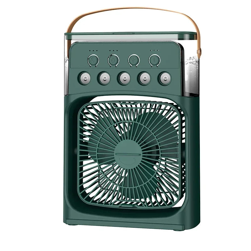 Portable 3 in 1 Mini Ac Air Cooler Fan for Home Products Conditioner Household Small Night LED Humidifier Lights Camping Room